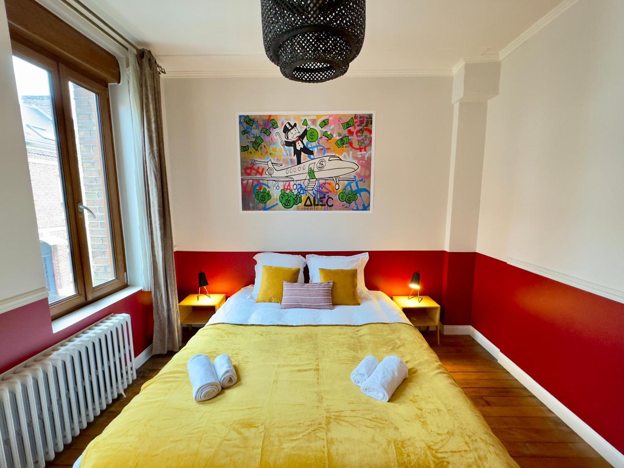 Maison 3Ch - Cinema - Game Room - Parking - Gare Amiens Dış mekan fotoğraf
