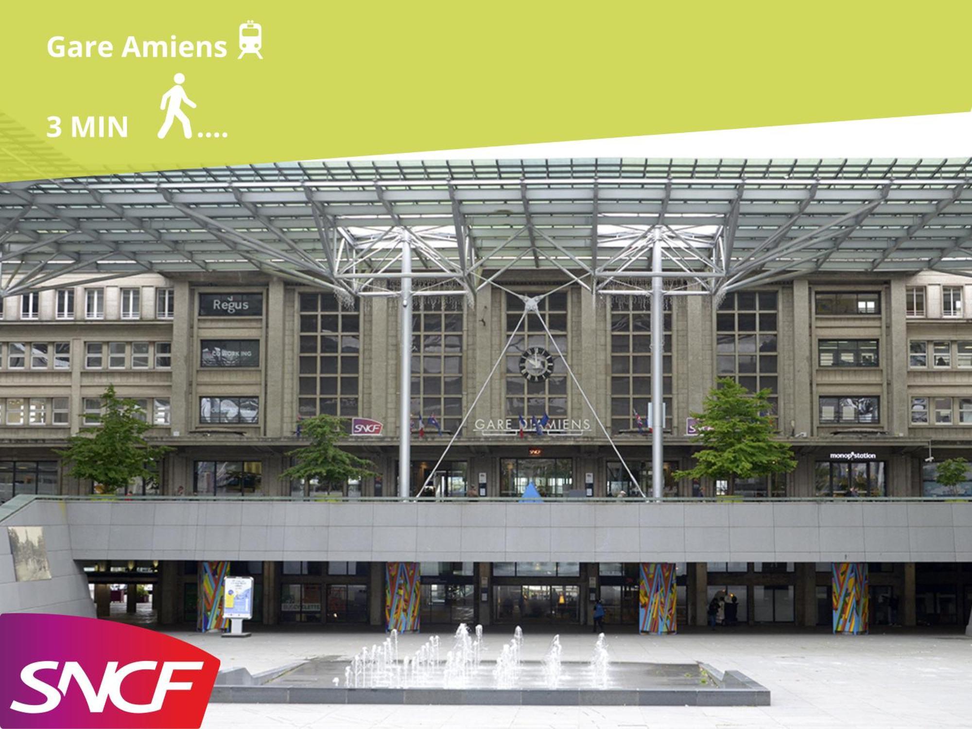 Maison 3Ch - Cinema - Game Room - Parking - Gare Amiens Dış mekan fotoğraf